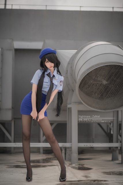 Momoko葵葵 - Tokisaki Kurumi Police Uniform – photo 7