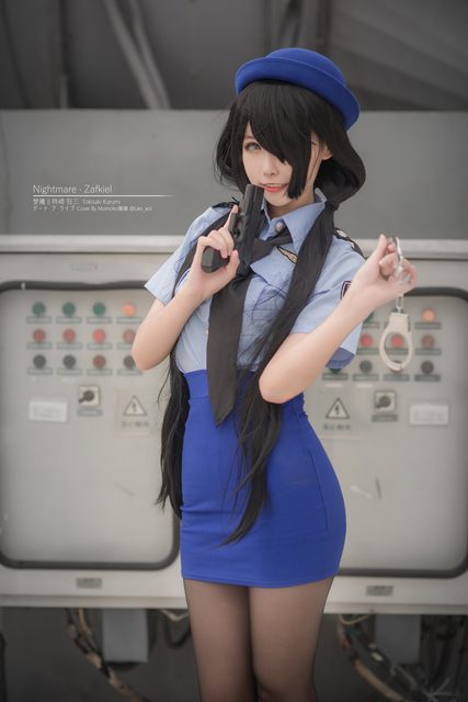 Momoko葵葵 - Tokisaki Kurumi Police Uniform – photo 8