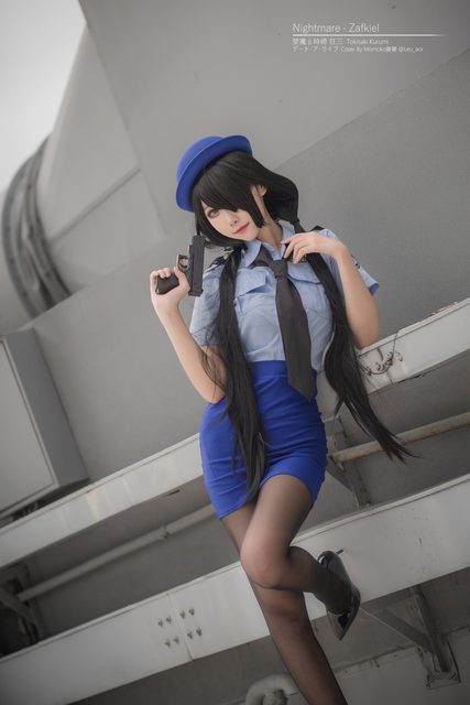 Momoko葵葵 - Tokisaki Kurumi Police Uniform – photo 11
