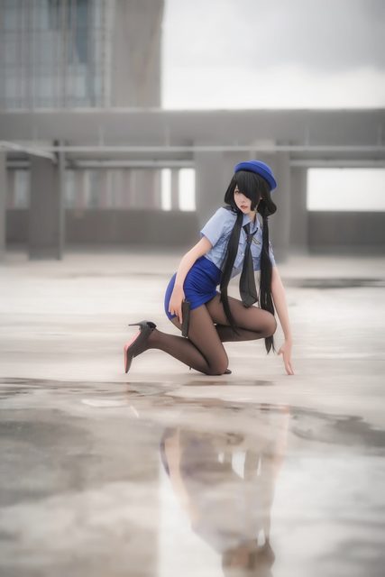 Momoko葵葵 - Tokisaki Kurumi Police Uniform – photo 17