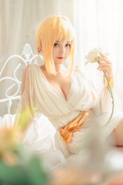 Nero Váy Ngủ - Mật Trấp Miêu Cừu - 蜜汁猫裘-尼禄睡裙 – ảnh 8
