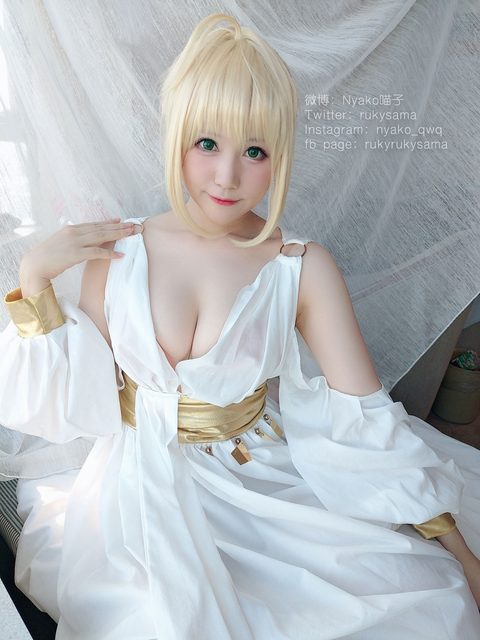 Nyako喵子 COSPLAY 缪斯女神 娑娜 – photo 1