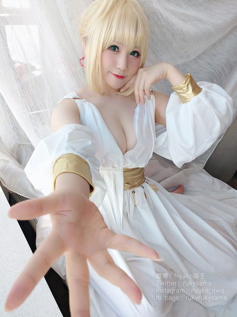 Nyako喵子 COSPLAY 缪斯女神 娑娜 – photo 3