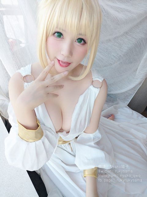 Nyako喵子 COSPLAY 缪斯女神 娑娜 – photo 4