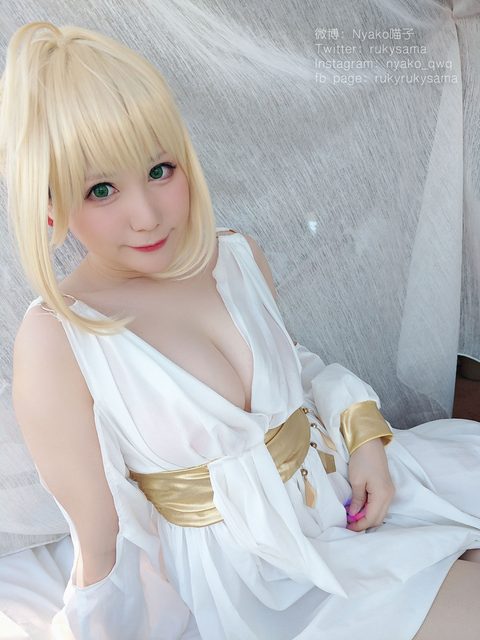 Nyako喵子 COSPLAY 缪斯女神 娑娜 – photo 6