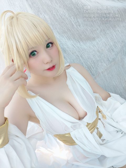 Nyako喵子 COSPLAY 缪斯女神 娑娜 – photo 9