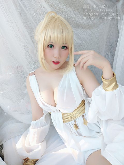 Nyako喵子 COSPLAY 缪斯女神 娑娜 – photo 10