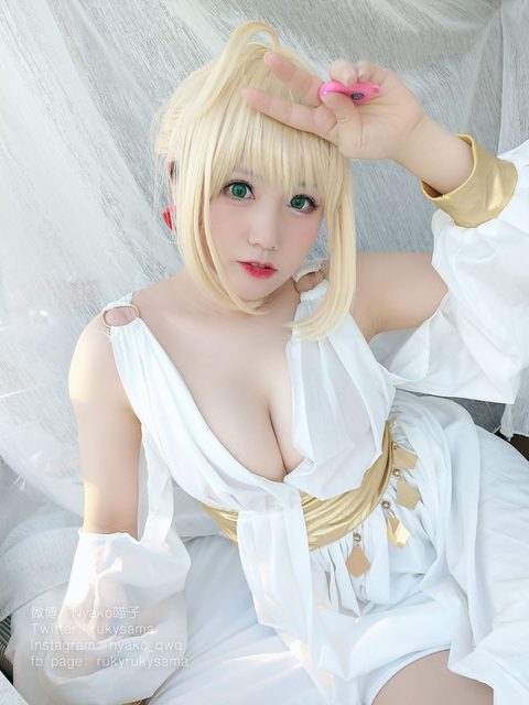 Nyako喵子 COSPLAY 缪斯女神 娑娜 – photo 11