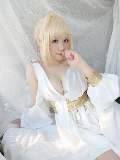 Nyako喵子 COSPLAY 缪斯女神 娑娜 – photo 12