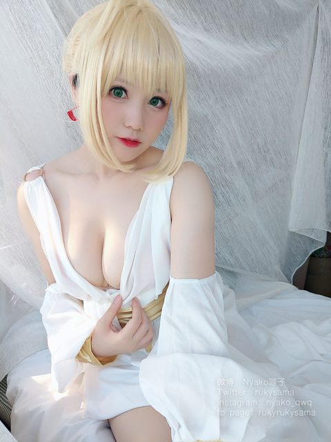 Nyako喵子 COSPLAY 缪斯女神 娑娜 – photo 13
