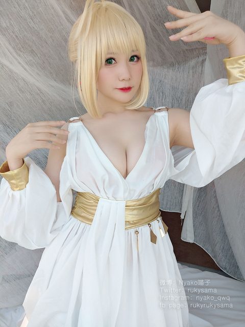 Nyako喵子 COSPLAY 缪斯女神 娑娜 – photo 15