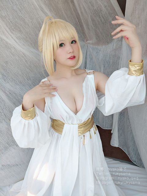 Nyako喵子 COSPLAY 缪斯女神 娑娜 – photo 16