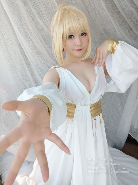 Nyako喵子 COSPLAY 缪斯女神 娑娜 – photo 18
