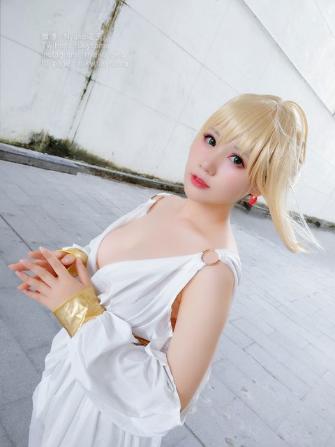 Nyako喵子 COSPLAY 缪斯女神 娑娜 – photo 21
