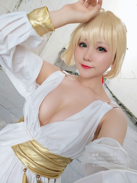 Nyako喵子 COSPLAY 缪斯女神 娑娜 – photo 23