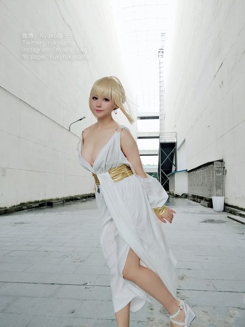 Nyako喵子 COSPLAY 缪斯女神 娑娜 – photo 26