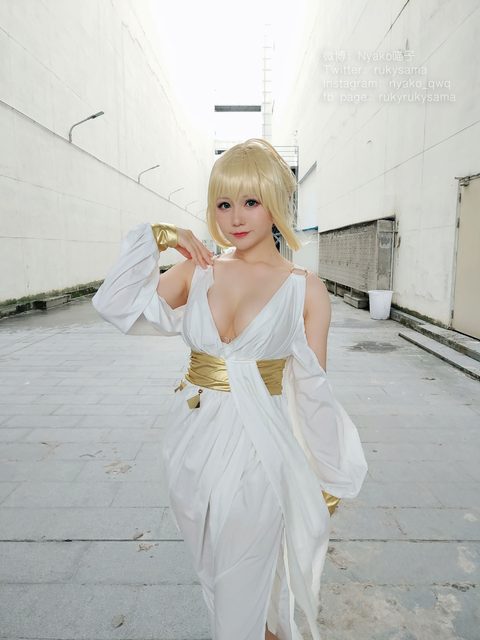 Nyako喵子 COSPLAY 缪斯女神 娑娜 – photo 28