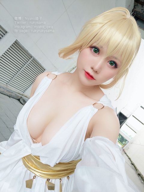 Nyako喵子 COSPLAY 缪斯女神 娑娜 – photo 30