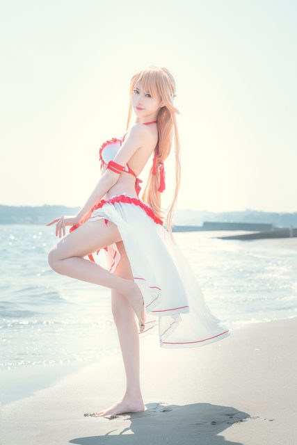 Shika小鹿鹿 Asuna Bikini – ảnh 3