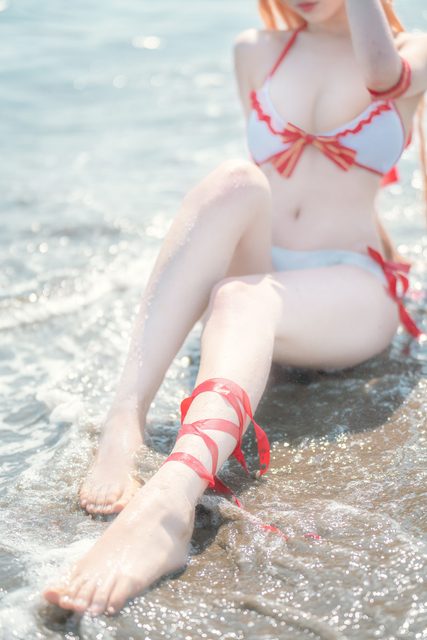 Shika小鹿鹿 Asuna Bikini – ảnh 12