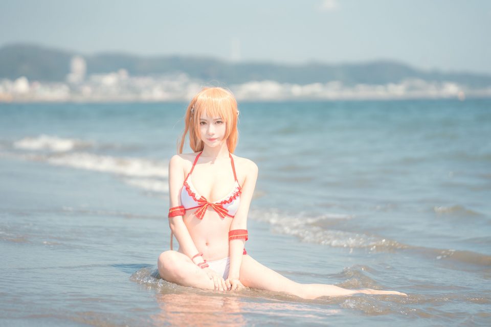 Shika小鹿鹿 Asuna Bikini – ảnh 16