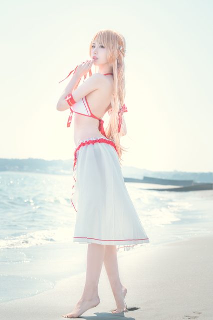 Shika小鹿鹿 Asuna Bikini – ảnh 28