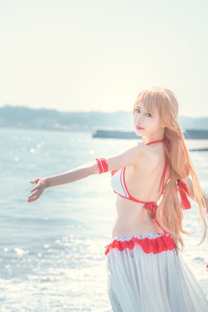 Shika小鹿鹿 Asuna Bikini – ảnh 31