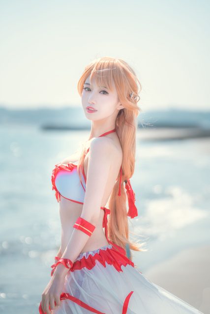 Shika小鹿鹿 Asuna Bikini – ảnh 34