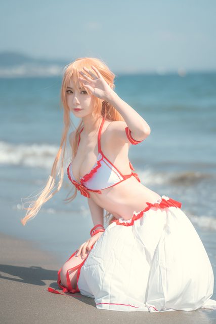 Shika小鹿鹿 Asuna Bikini – ảnh 38