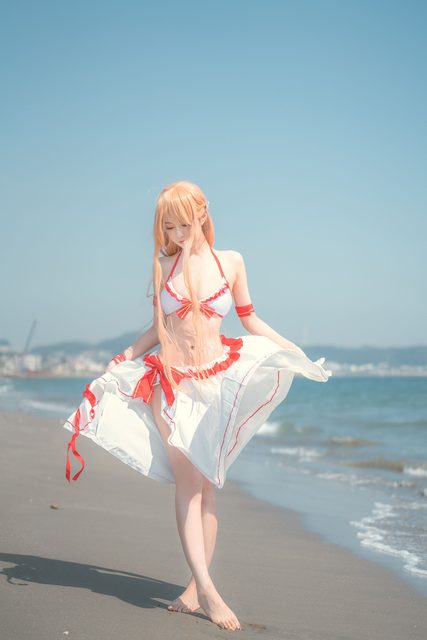 Shika小鹿鹿 Asuna Bikini – ảnh 39