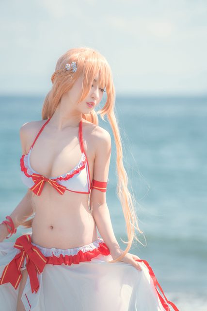 Shika小鹿鹿 Asuna Bikini – ảnh 41