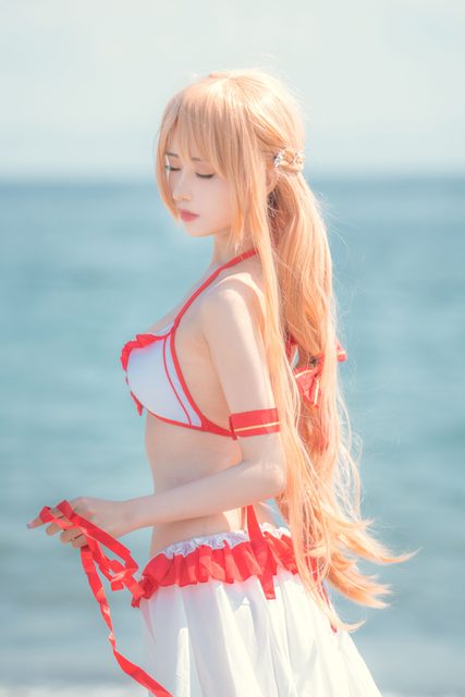 Shika小鹿鹿 Asuna Bikini – ảnh 42