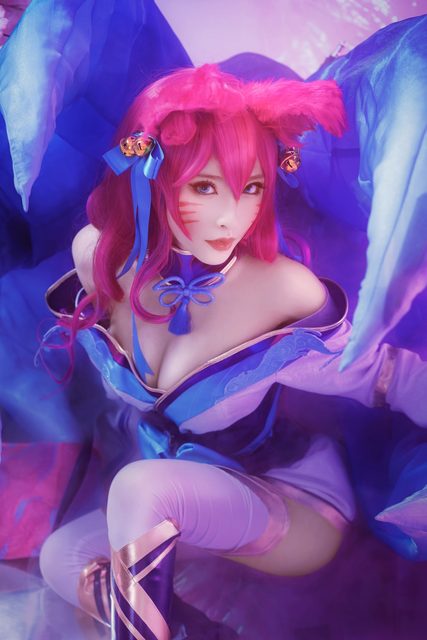 Thanh Thủy Do Nãi - Cửu Vỹ Yêu Hồ - Ahri Hoa Linh Lục Địa - 清水由乃：九尾妖狐 – ảnh 14