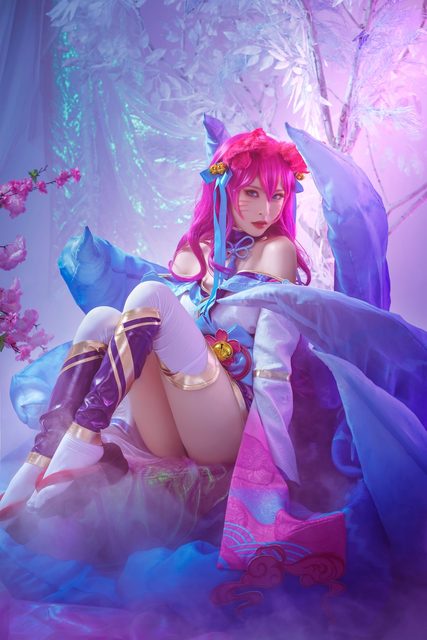 Thanh Thủy Do Nãi - Cửu Vỹ Yêu Hồ - Ahri Hoa Linh Lục Địa - 清水由乃：九尾妖狐 – ảnh 15