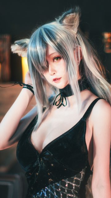 [yui金鱼] 八重樱+明日方舟 黑 – photo 17
