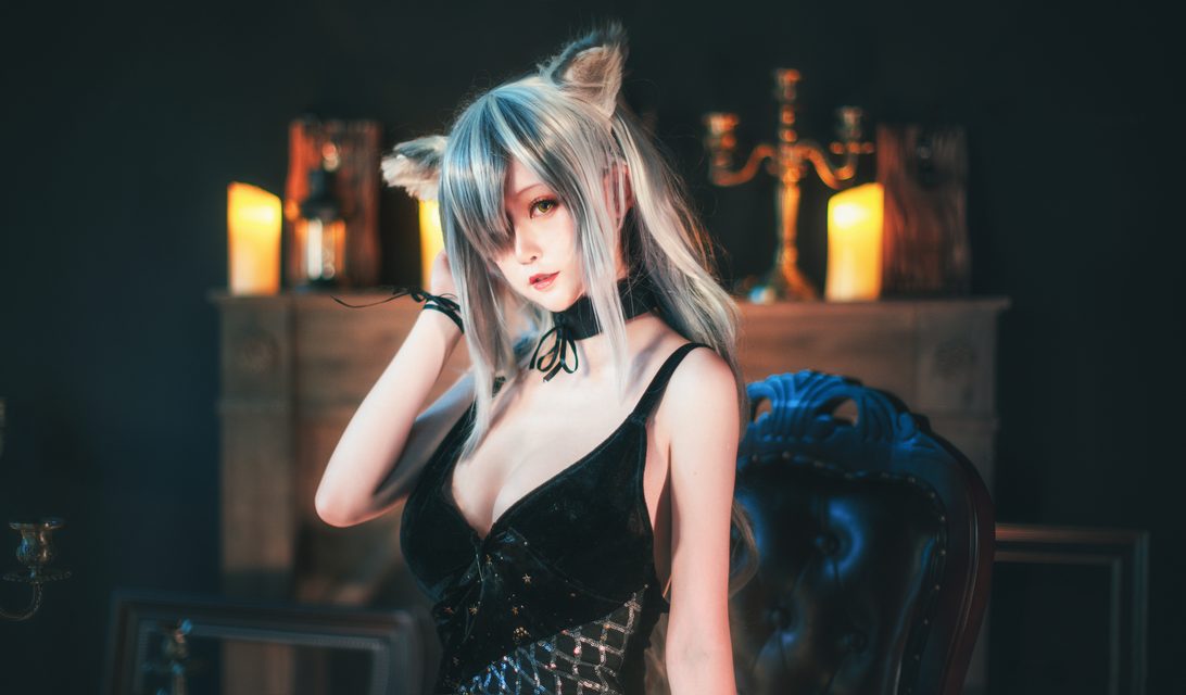 [yui金鱼] 八重樱+明日方舟 黑 – photo 22