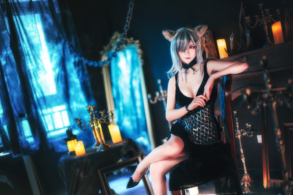 [yui金鱼] 八重樱+明日方舟 黑 – photo 23