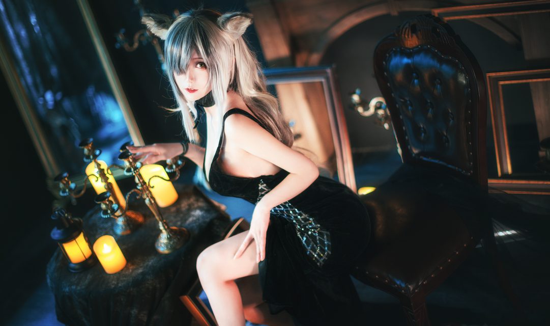 [yui金鱼] 八重樱+明日方舟 黑 – photo 24