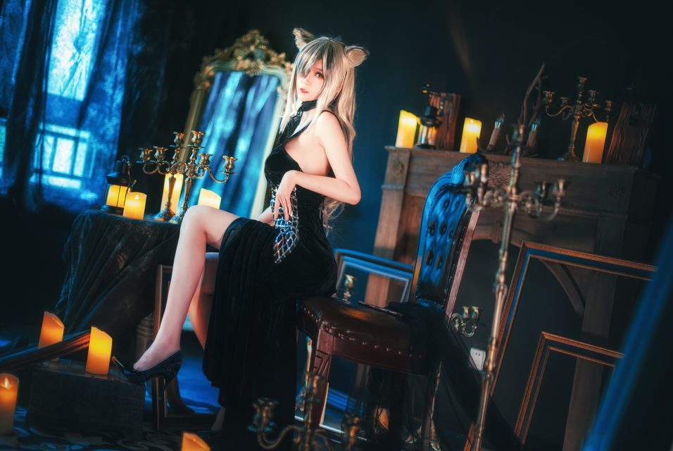 [yui金鱼] 八重樱+明日方舟 黑 – photo 25