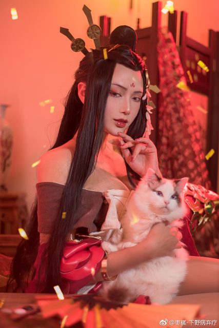 花魁方莹 by枣糕 Cosplay of Game Chu Liuxiang (Netease Game) – ảnh 1