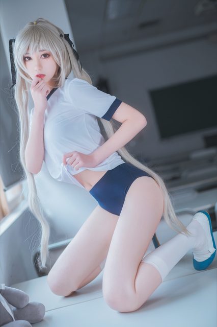 Nam Đào - Kasugano Sora Thể Thao Phục - 南桃 - 春日野穹体操服 – photo 2