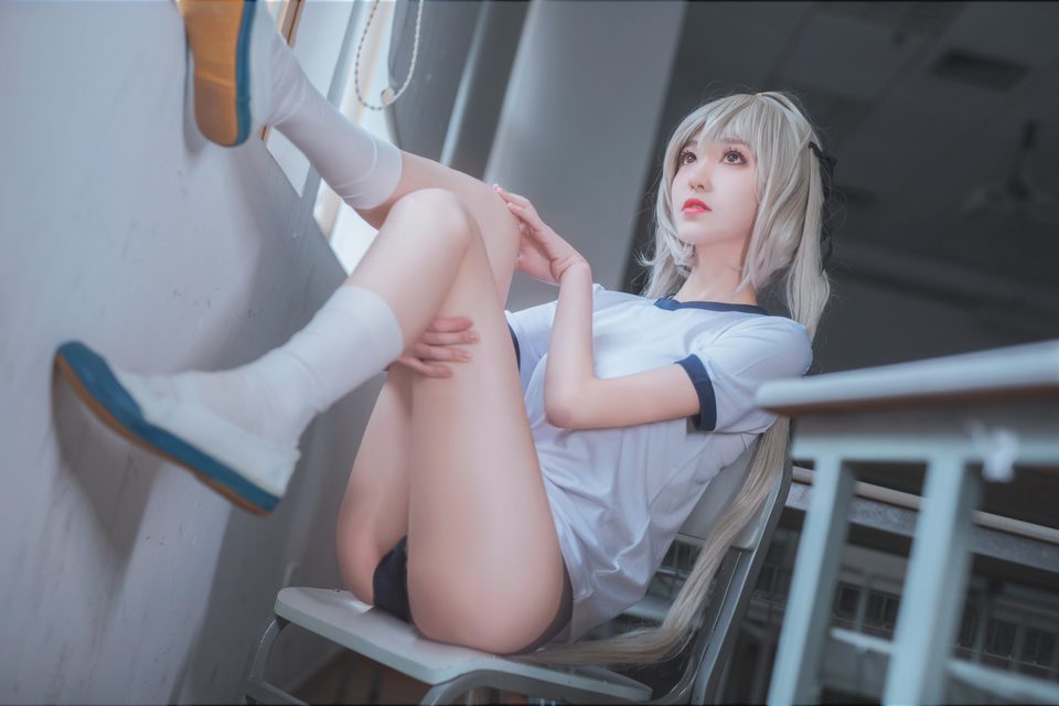 Nam Đào - Kasugano Sora Thể Thao Phục - 南桃 - 春日野穹体操服 – photo 11
