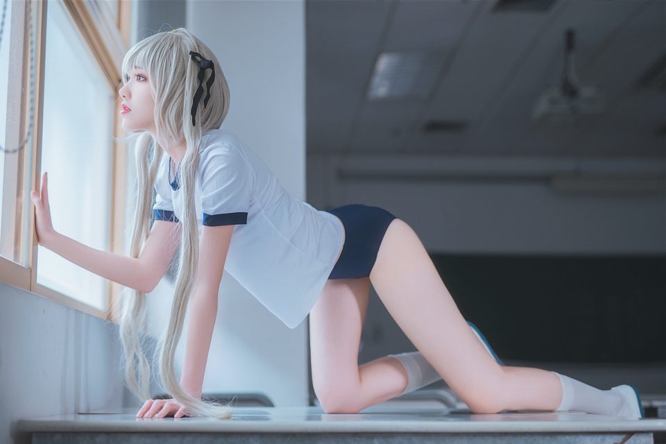 Nam Đào - Kasugano Sora Thể Thao Phục - 南桃 - 春日野穹体操服 – photo 26