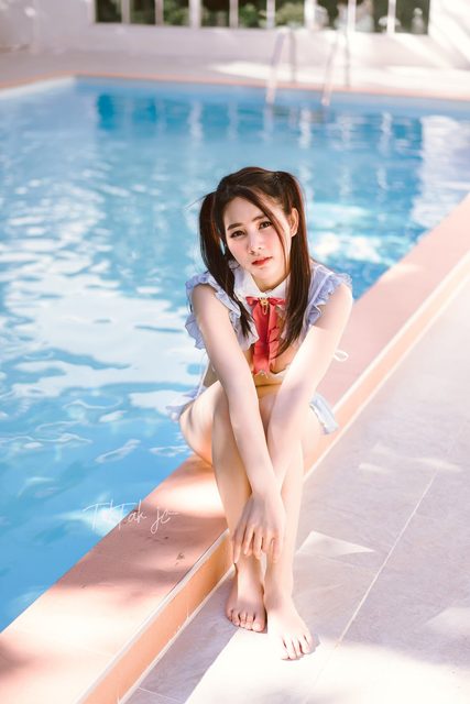 Mind Varunrapat with the sexy lingerie at swimming pool – photo 14