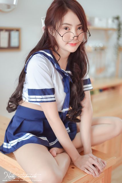 Nattanicha Pw Japanese School Girl Uniform – photo 5