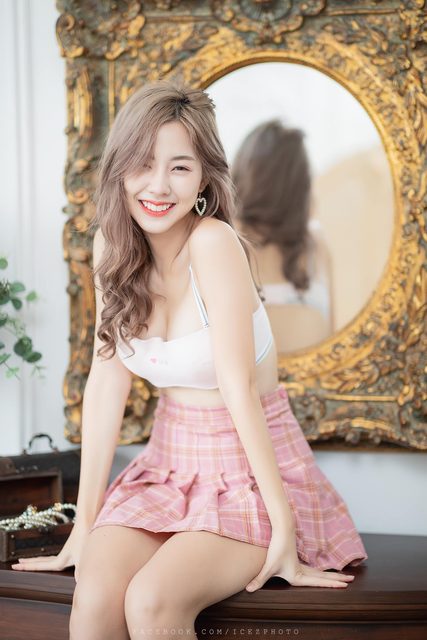 Nilawan Iamchuasawad So Beautiful With White Bra and Miniskirt – ảnh 7