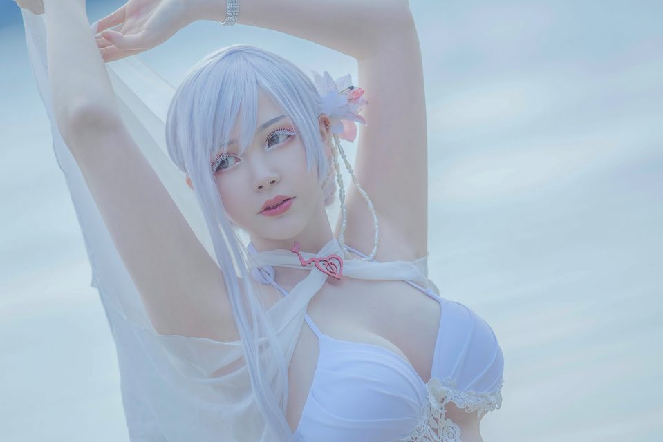 Saya The Fox - Snow White Mizugi – photo 3