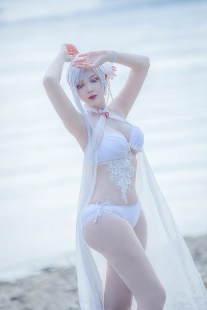 Saya The Fox - Snow White Mizugi – photo 4