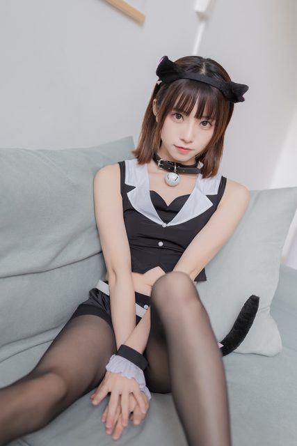 绮太郎 Kitaro - Hắc Ti Tai Mèo Nương - 黑丝猫耳娘 – ảnh 13