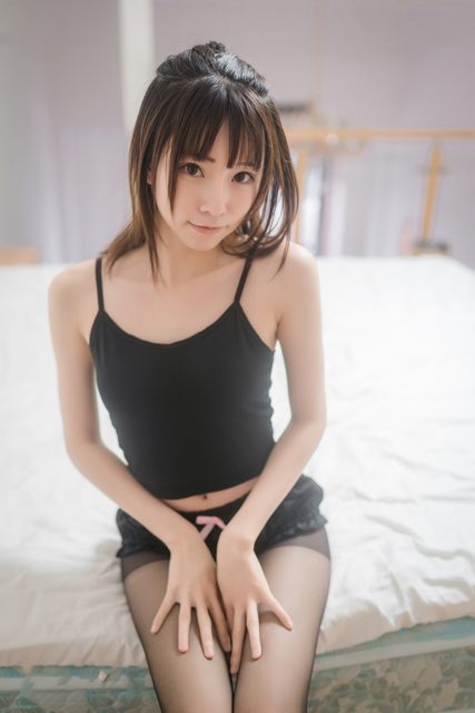 绮太郎 Kitaro - Hắc Ti Trang Phục - 黑丝套装 – ảnh 1